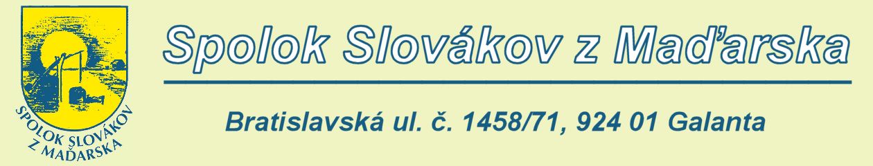 Spolok Slovákov z Maďarska